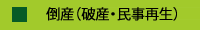 倒産(破産・民事再生)